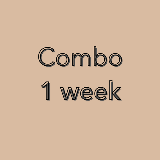 1 week of posts and community mgmt.